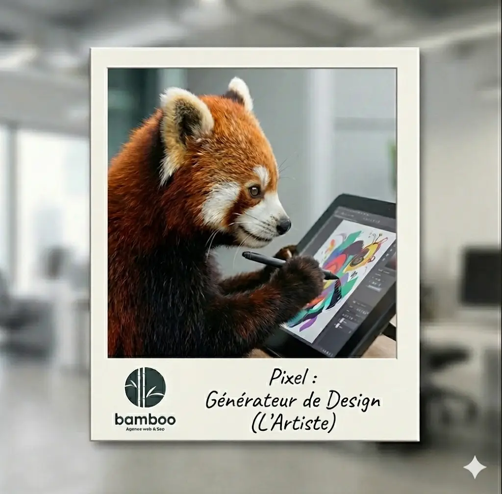Pixel Panda Roux Webdesigner