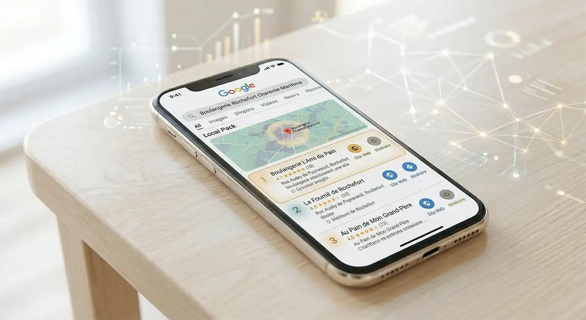Référencement SEO local et AIO pour entreprises de Rochefort – Studio Bamboo