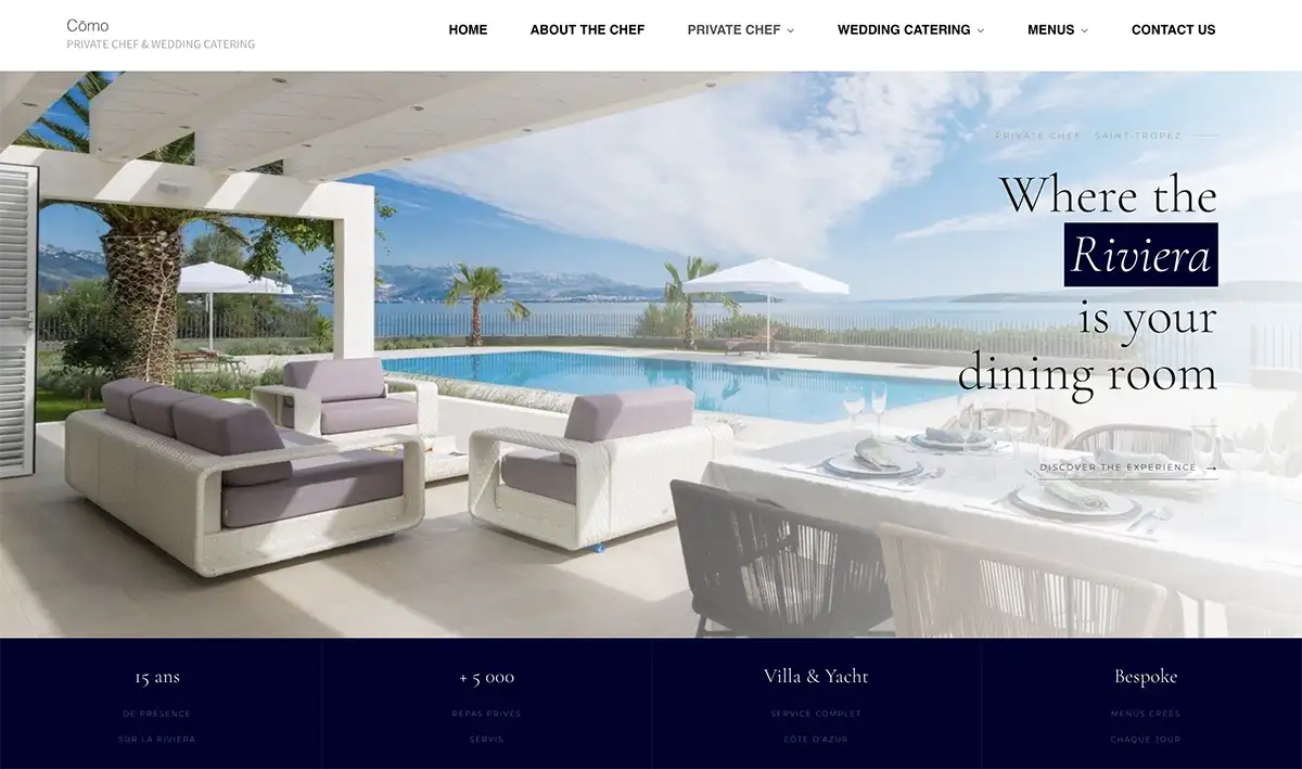 Proposition V3 — direction minimaliste Cōmo