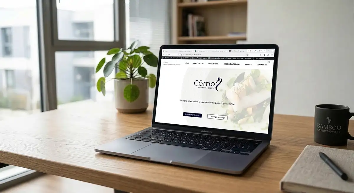 Création de site vitrine professionnel à Rochefort – Studio Bamboo agence web Charente-Maritime