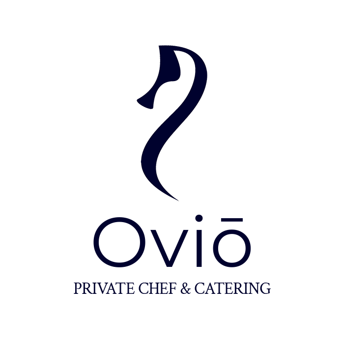 Logo Oviō — Private Chef & Catering, site réalisé par Studio Bamboo