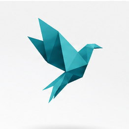 Oiseau origami Studio Bamboo, envol complet