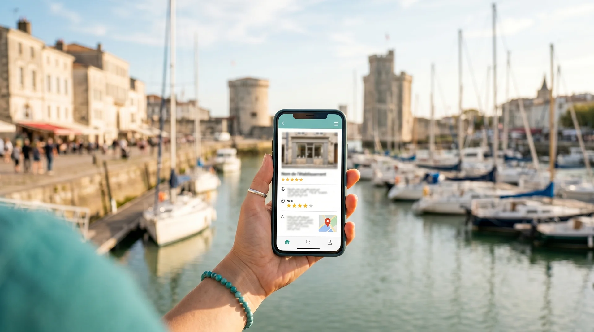 SEO local et IA à La Rochelle, la fiche établissement comme première source locale, Studio Bamboo